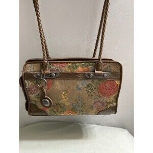 Bueno Faux Leather Floral Tapestry - Handbag/Purse